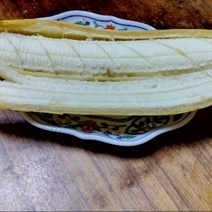☆バナナの切り口を変色させない方法☆